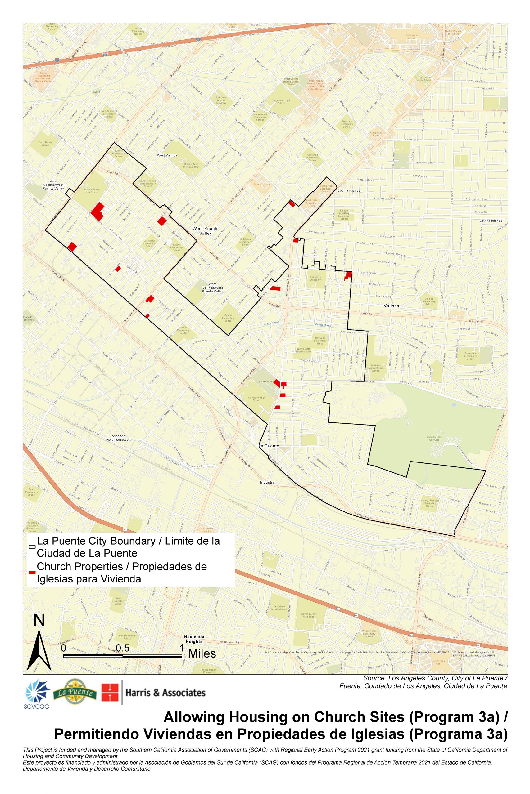 Church Properties Map