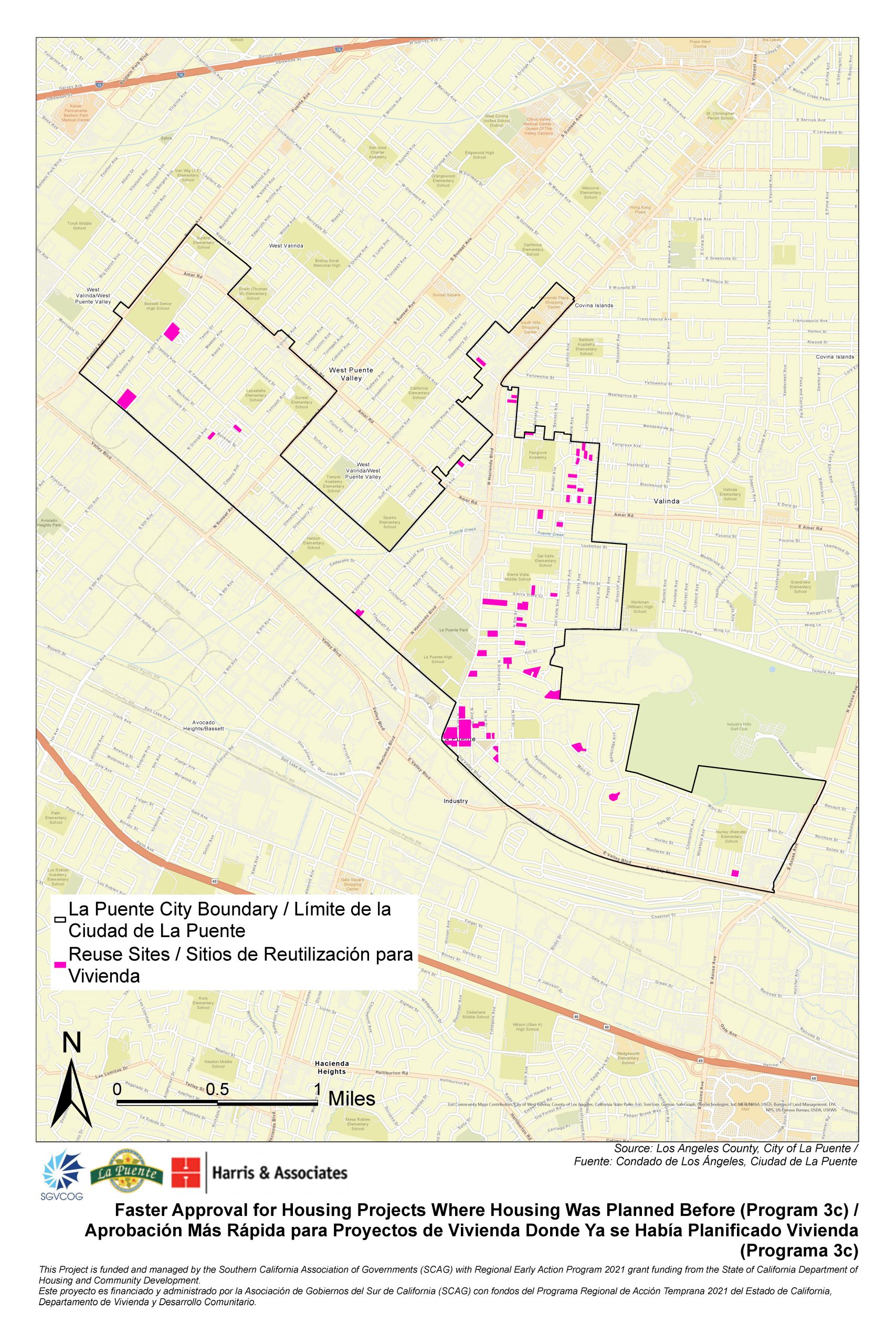 Reuse Sites Map