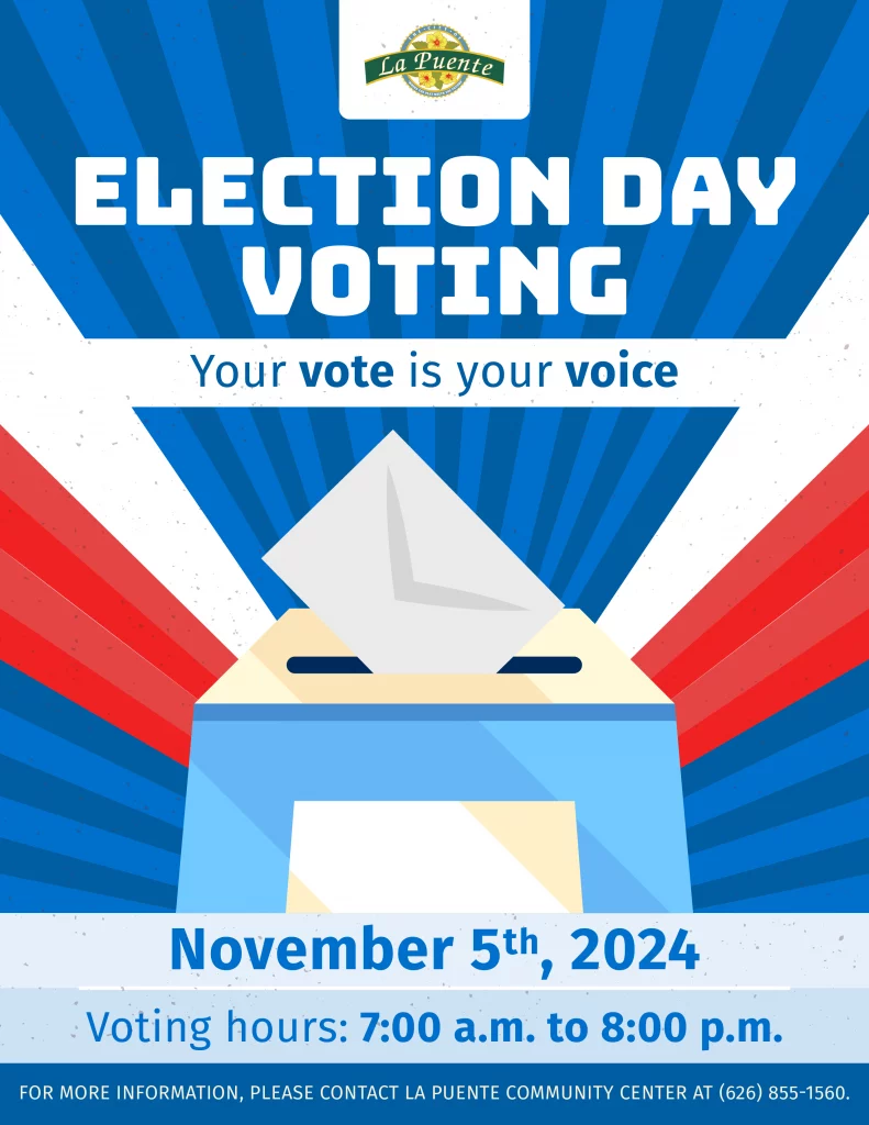Election Day Voting City of La Puente